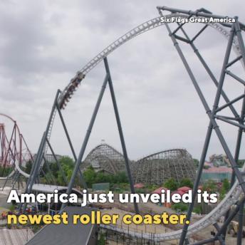 America's Newest Roller Coaster Goes From 0 to 78 MPH In 2 Seconds