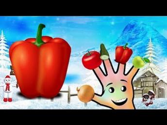 Vegetables Finger Family Song | Finger Family Collection And Nursery Rhymes