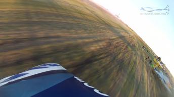 POV: Insane maneuvers from stunt plane