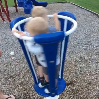 Babies have a fun time playing