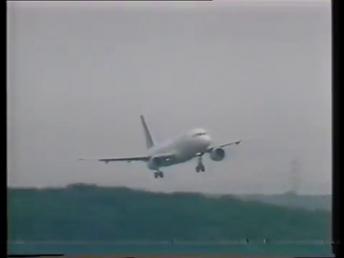 Airbus crash caught on tape