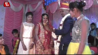 गाँव की देहाती शादी | वरमाला कार्यक्रम | Hardin