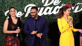 Ajay Devgn shares benefits of turning 50 in front of media during De De Pyar De Launch