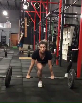 Amazing weightlifting talent #hardwork #determination #will