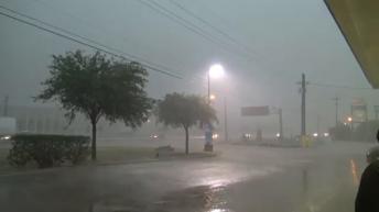 Monster Downburst rain and heavy strom!!