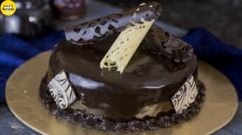 केक बनाना इतना आसान की आप हैरान रह जाएँगे | Eggless Chocolate Truffle Cake Recipe | Mintsrecipes