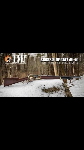 HENRY LEVER ACTION SIDE GATE 45-70 GOVT - Mini Preview